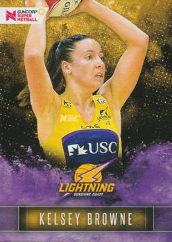 2018 Tap 'N' Play Suncorp Super Netball #33 Kelsey Browne Front